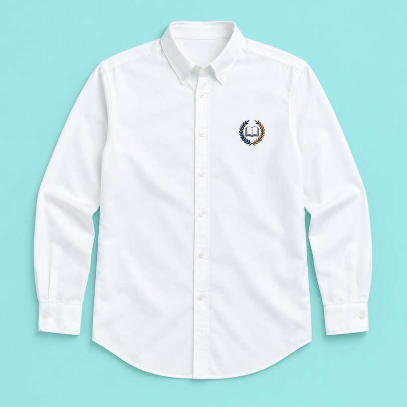 Schul-Hemd mit Schullogo